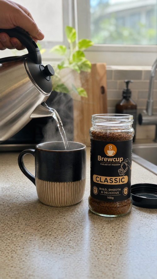 BrewCup Classic – 100% Arabica Instant Coffee